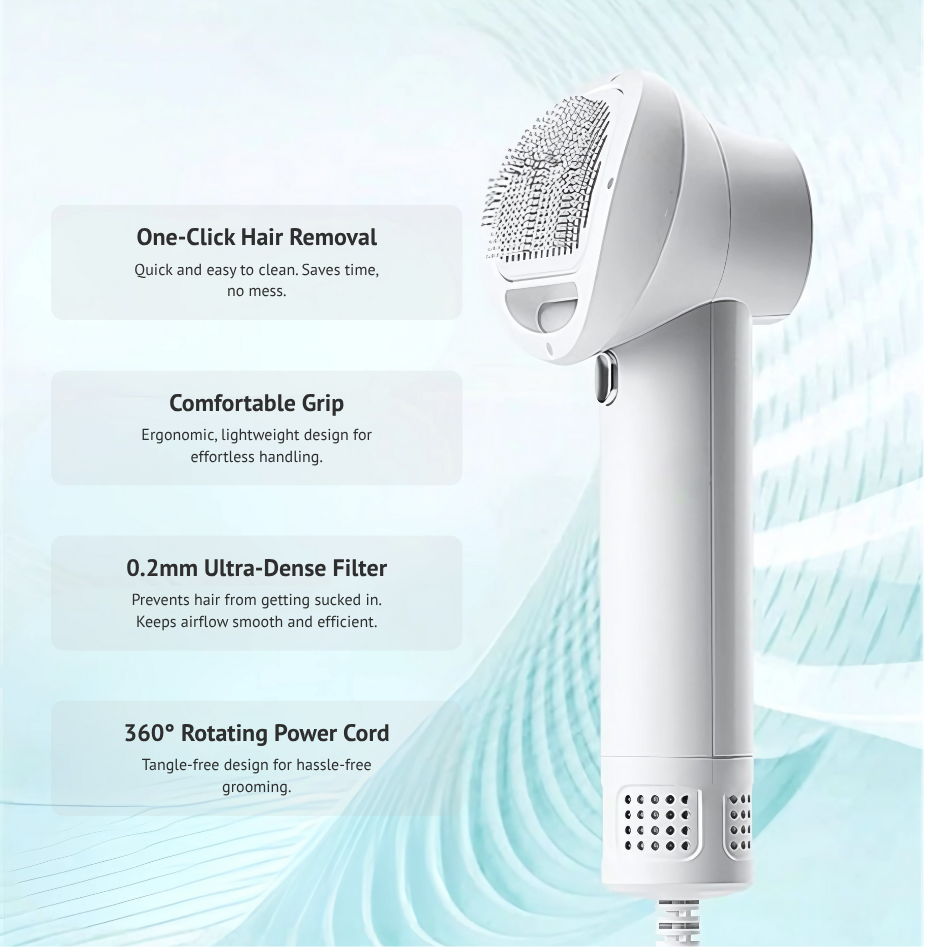 Petzby GroomDryer™ — Groom & Dry in One Easy Step